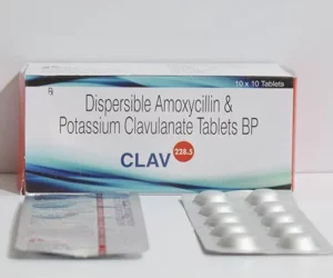 amoxicillin/clavulanate 200mg / 28.5 mg tablet