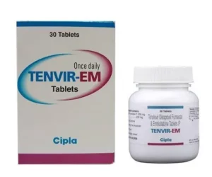 Tenvir EM Tablets 500mg (Emtricitabine 200mg + Tenofovir disoproxil fumarate 300mg)