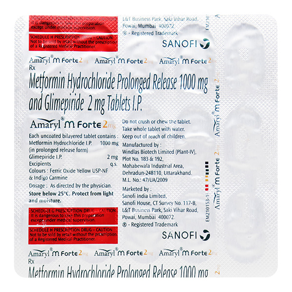 AMARYL M 2MG 3