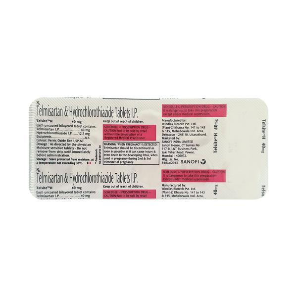 TELSITE H 40MG TAB 3