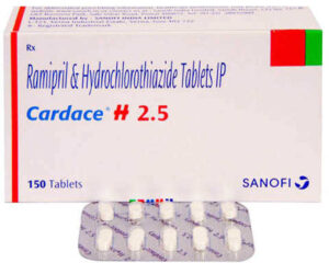 CARDACE H 2.5 MG TAB.