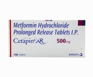 CETAPIN XR 500 MG TAB