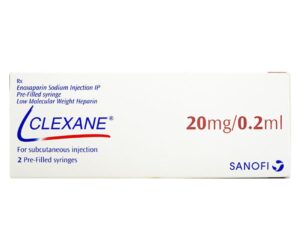 CLEXANE INJ 20 MG