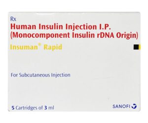 INSUMAN RAPID INJ.