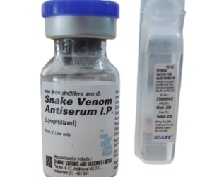 Snake Venom Antiserum Injection