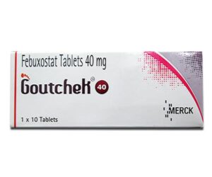 GOUTCHEK 40MG/ 80 MG TAB