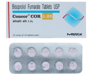 CONCOR COR 1.25MG / 2.5 MG