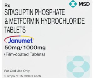 Janumet 1000mg/50mg Tablet