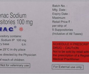 Jonac 100mg Suppository