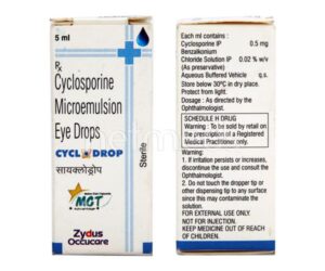 Cyclodrop Eye Drop