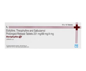 Deriphyllin S 231mg/69mg/4mg Tablet PR