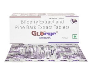 Gloeye Bilberry Extract & Pine Bark Extract Tablet