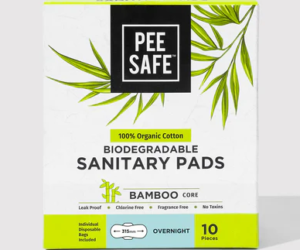 Biodegradable Sanitary Pads - Overnight (Pack of 10)