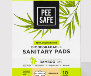Biodegradable Sanitary Pads - Regular (Pack of 10)