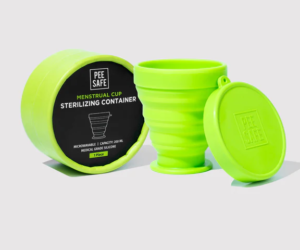 Menstrual Cup Sterilizing Container