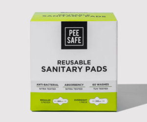 Reusable Sanitary Pads (3 Regular Pads + 1 Night Pad)