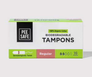 Biodegradable Tampons- (Regular)/ (Super)/ (Super Plus)| (8N, 10N, 16N, 20N)