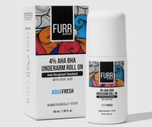 4% AHA BHA Underarm Roll-On - (Aqua)/ (Lush Flora)
