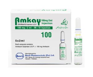 Amkey 100mg Injection/ Amkey 250mg Injection/ Amkey 500mg Injection