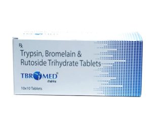 Tbromed Trypysin Bromelelain Tablet
